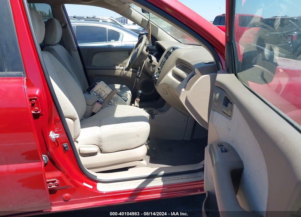 2008 KIA SPORTAGE LX VIN: KNDJF724587494760