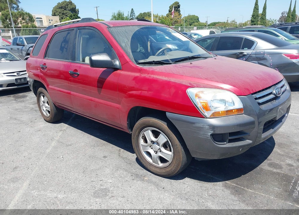 2008 KIA SPORTAGE LX VIN: KNDJF724587494760
