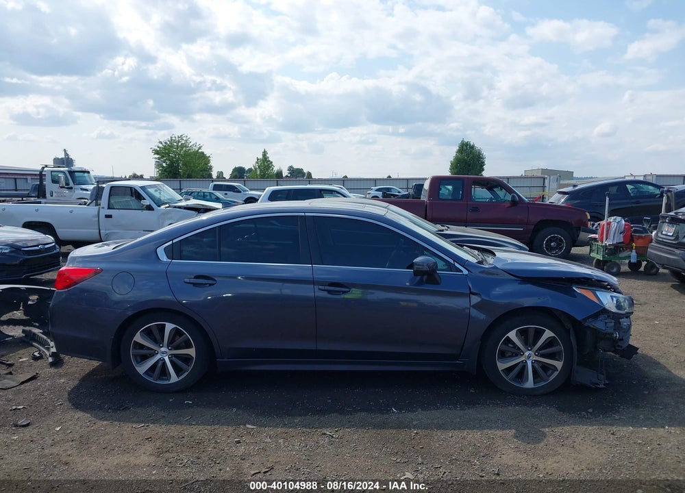2017 SUBARU LEGACY 2.5I LIMITED VIN: 4S3BNAN63H3060636