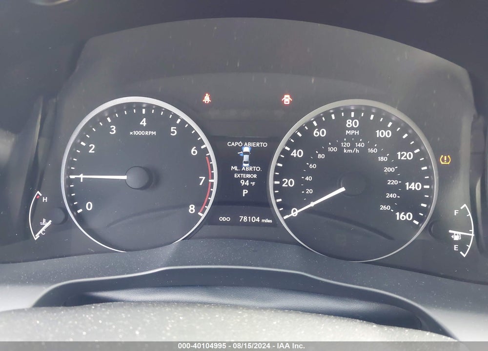 2015 LEXUS ES 350 VIN: JTHBK1GG8F2173353