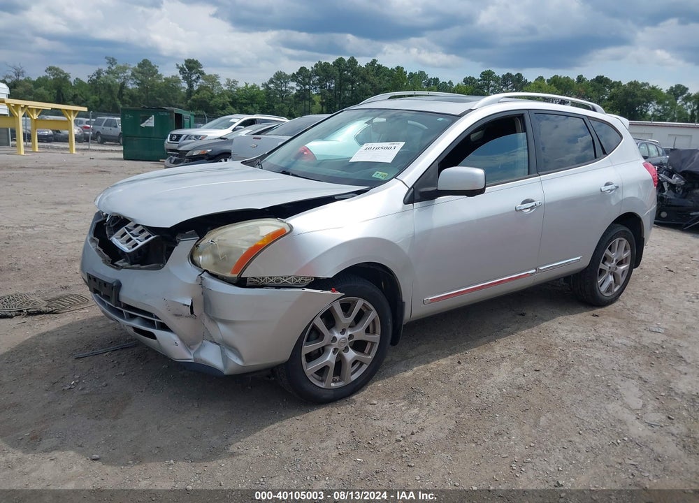 2013 NISSAN ROGUE SV W/SL PKG VIN: JN8AS5MT8DW012727