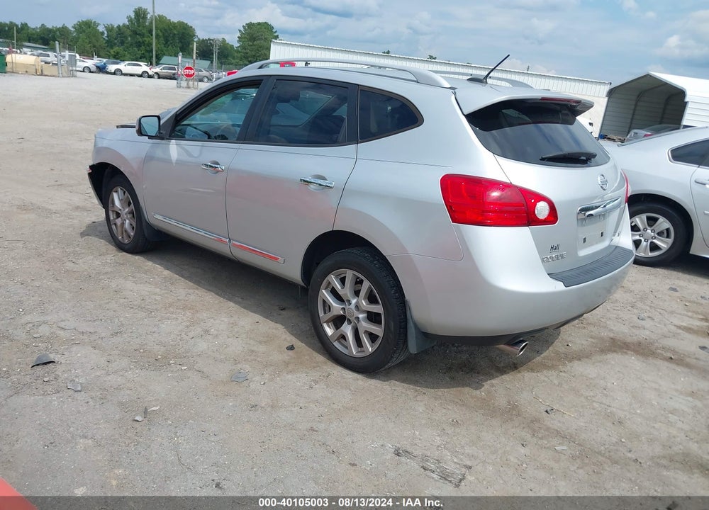 2013 NISSAN ROGUE SV W/SL PKG VIN: JN8AS5MT8DW012727