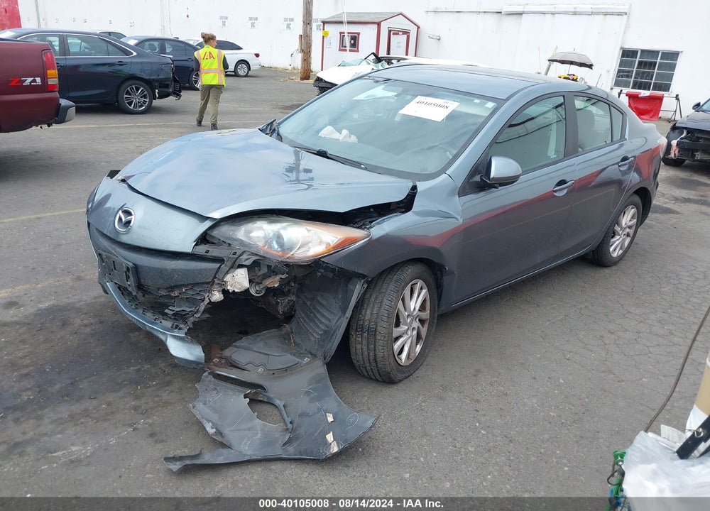 2012 MAZDA 3 I TOURING VIN: JM1BL1V81C1609455