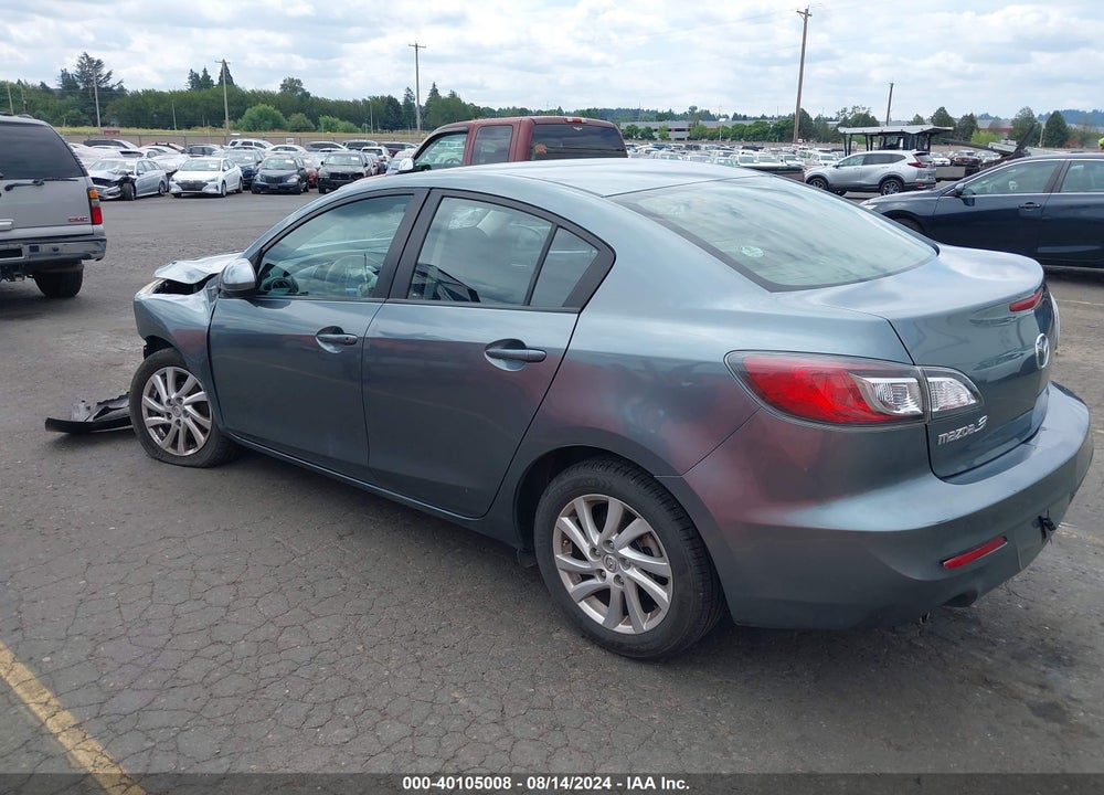 2012 MAZDA 3 I TOURING VIN: JM1BL1V81C1609455