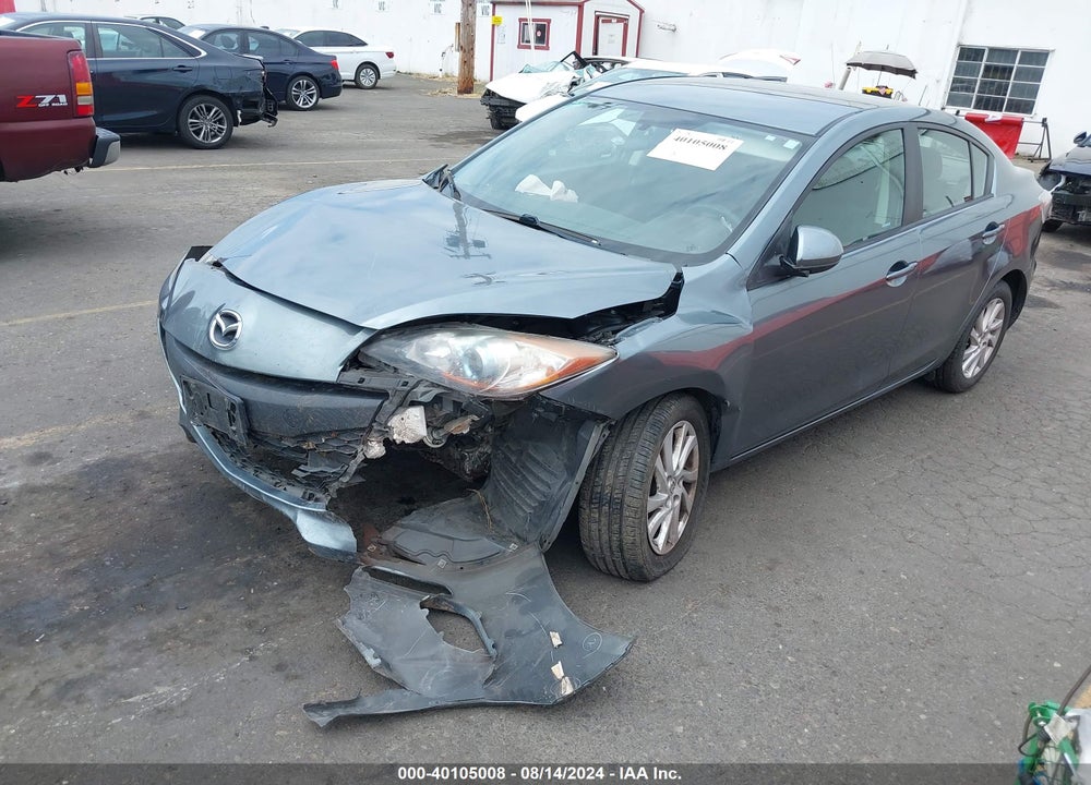 2012 MAZDA 3 I TOURING VIN: JM1BL1V81C1609455