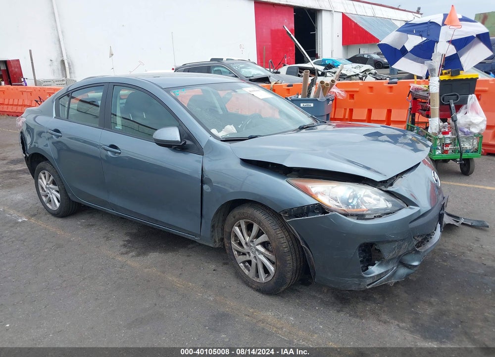 2012 MAZDA 3 I TOURING VIN: JM1BL1V81C1609455