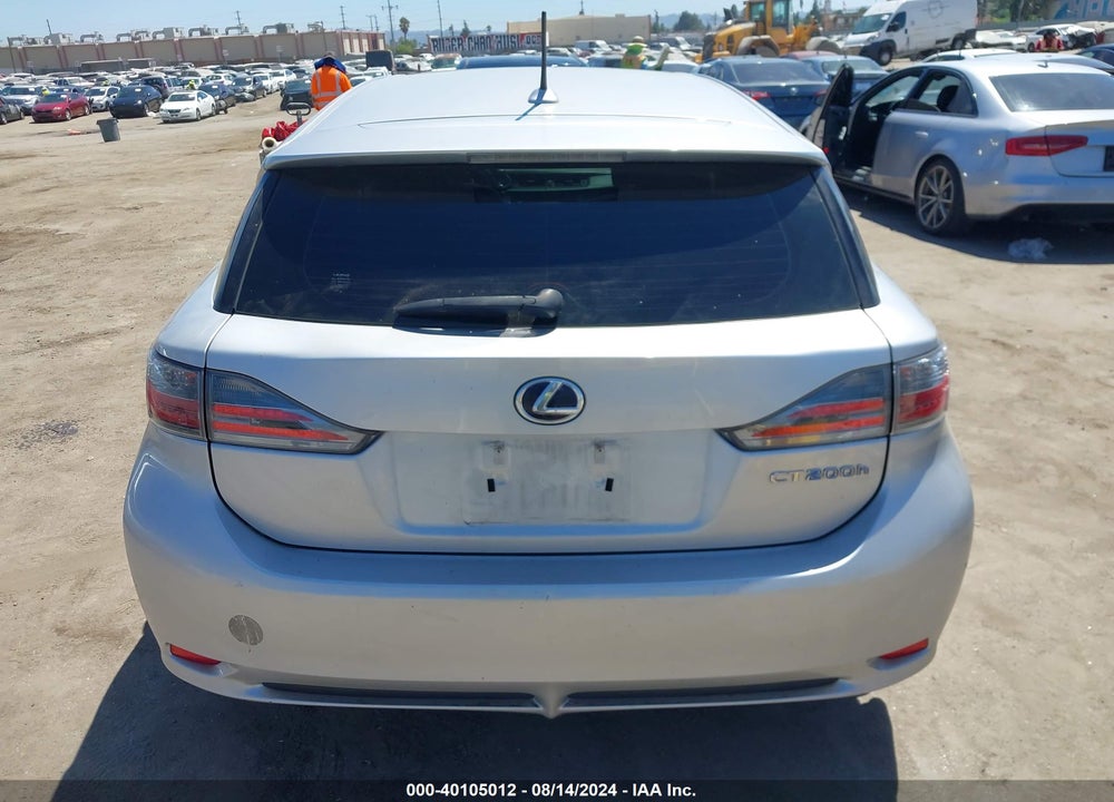 2013 LEXUS CT 200H VIN: JTHKD5BH0D2135310