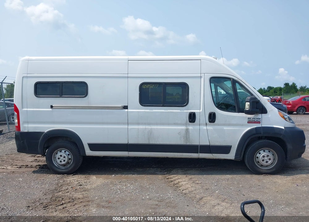 2021 RAM PROMASTER 3500 HIGH ROOF 159 WB VIN: 3C6FRVHG8ME511085
