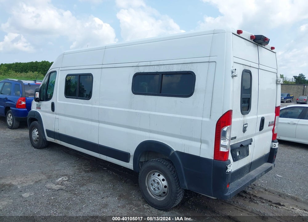 2021 RAM PROMASTER 3500 HIGH ROOF 159 WB VIN: 3C6FRVHG8ME511085