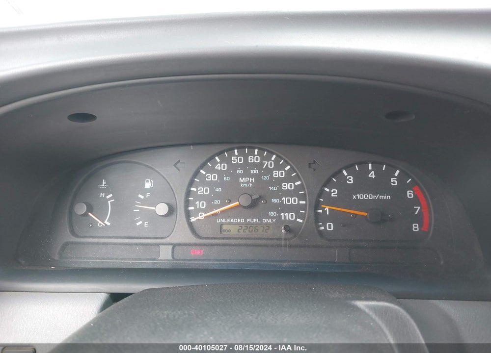 1998 NISSAN FRONTIER SE/XE VIN: 1N6DD26YXWC310708