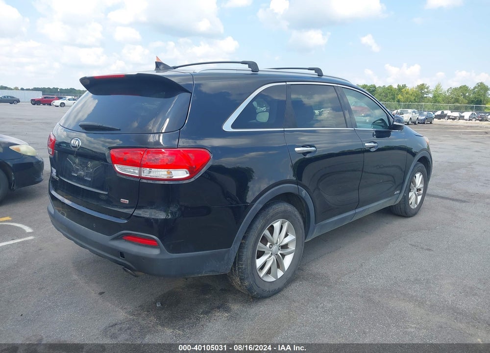 2016 KIA SORENTO 2.4L LX VIN: 5XYPGDA31GG110036