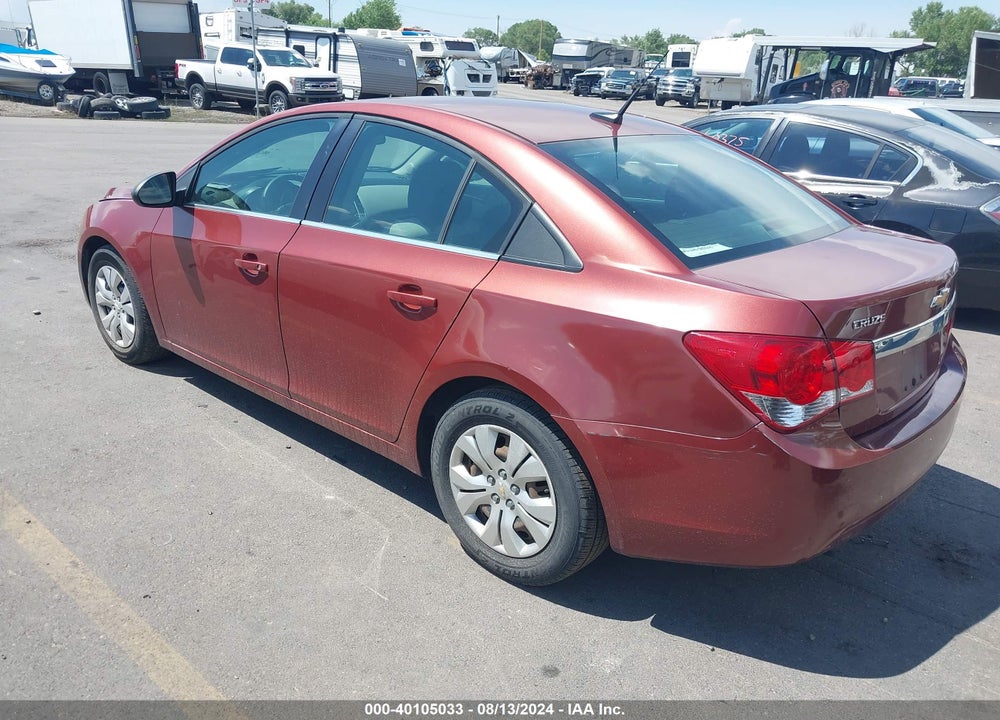 2012 CHEVROLET CRUZE LS VIN: 1G1PD5SH4C7389507
