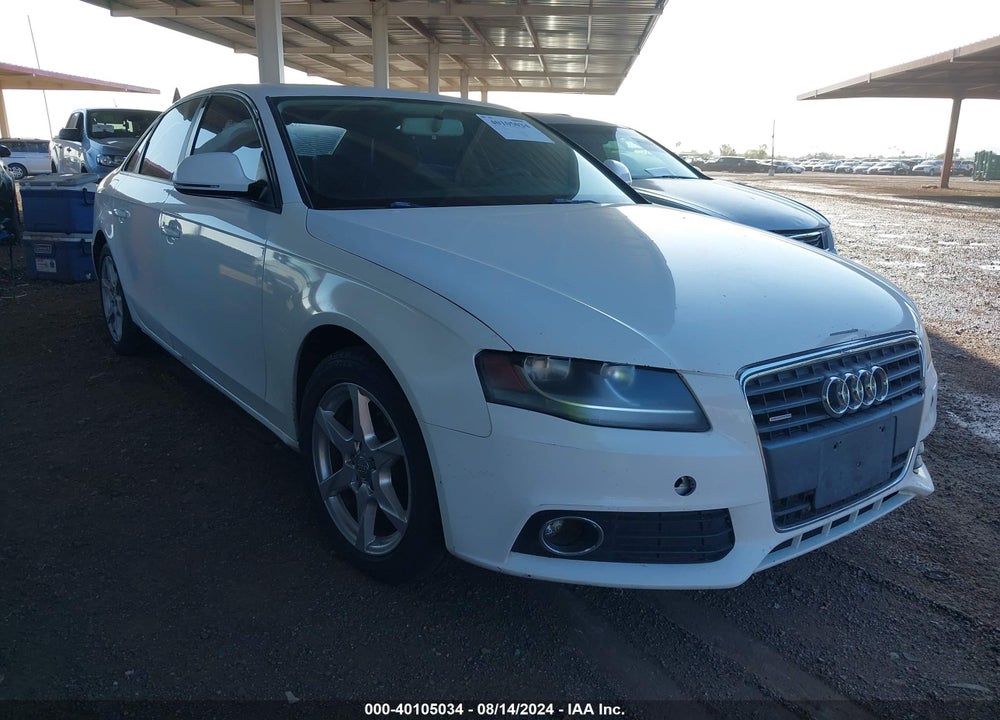 2009 AUDI A4 2.0T PREMIUM VIN: WAULF78K29A097927
