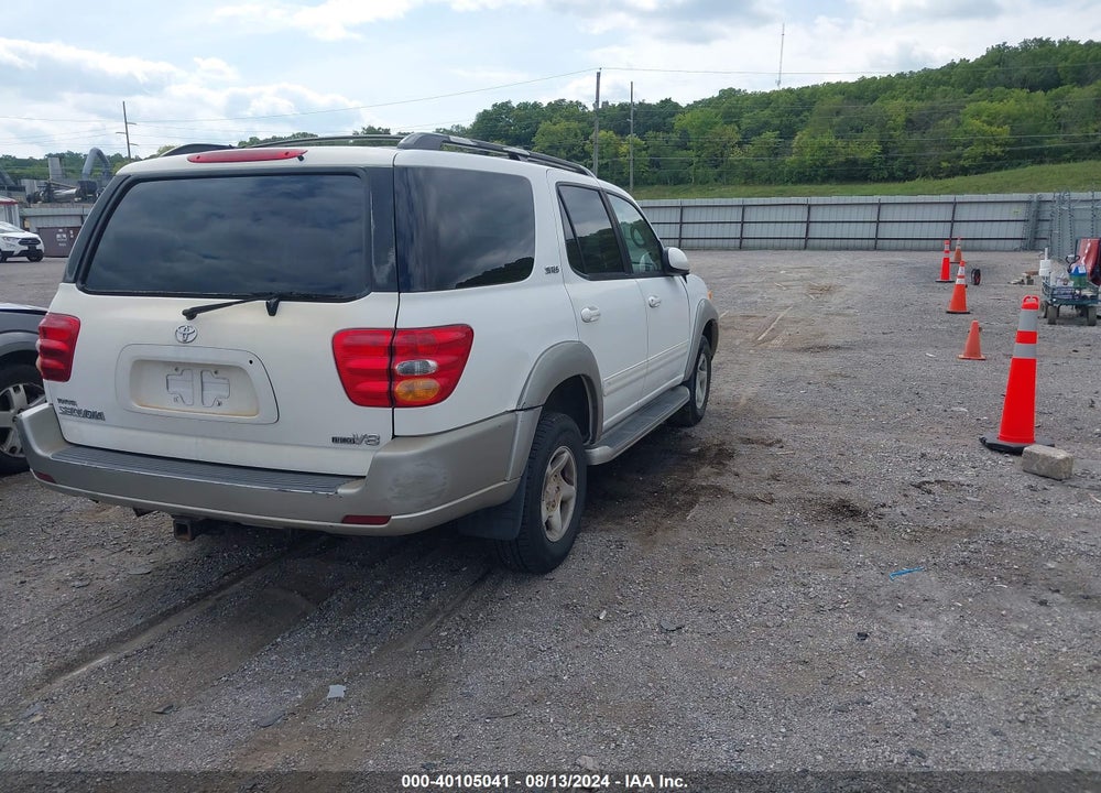 2002 TOYOTA SEQUOIA SR5 V8 VIN: 5TDZT34A42S057532