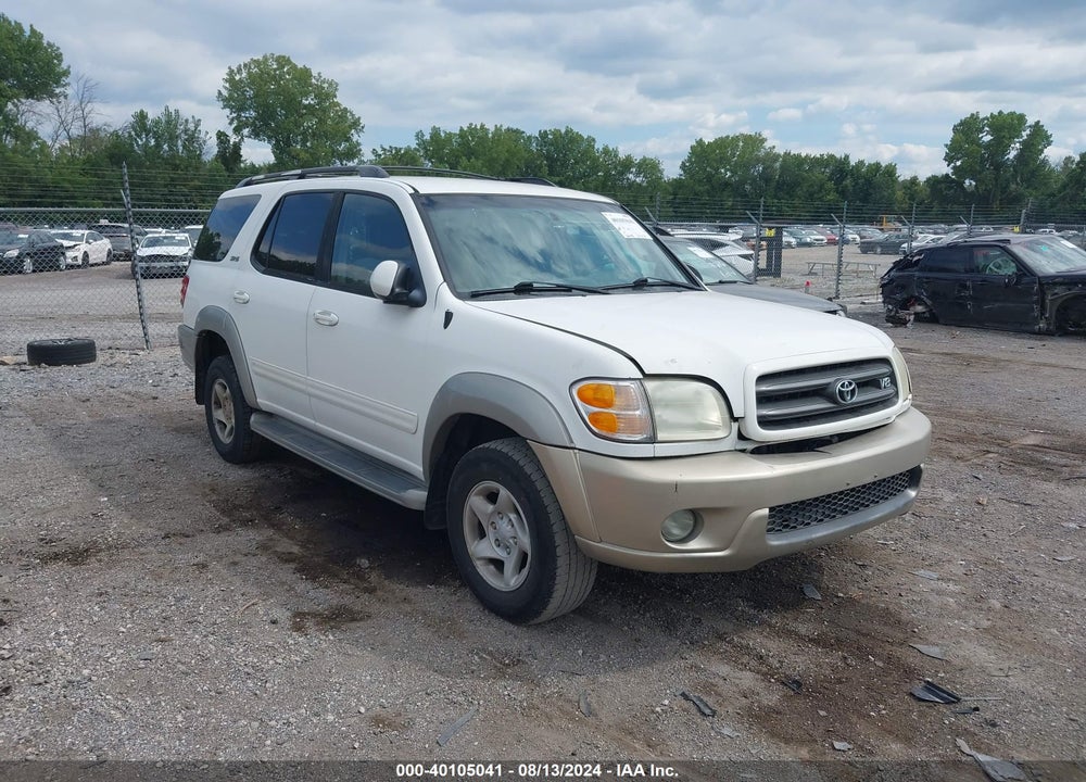 2002 TOYOTA SEQUOIA SR5 V8 VIN: 5TDZT34A42S057532