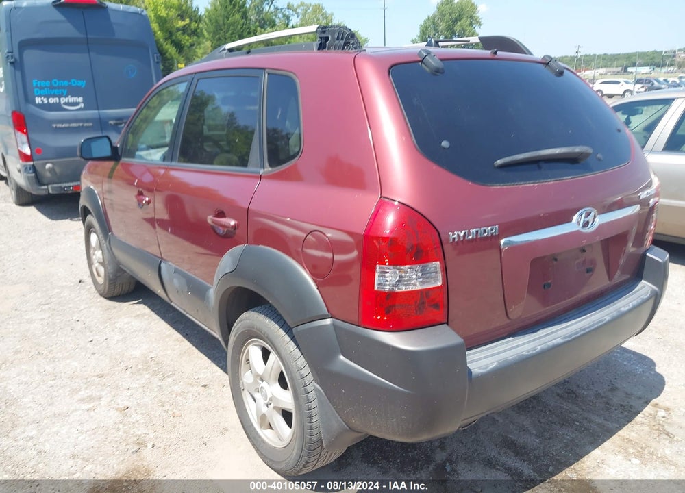 2005 HYUNDAI TUCSON GLS/LX VIN: KM8JN12D75U146290