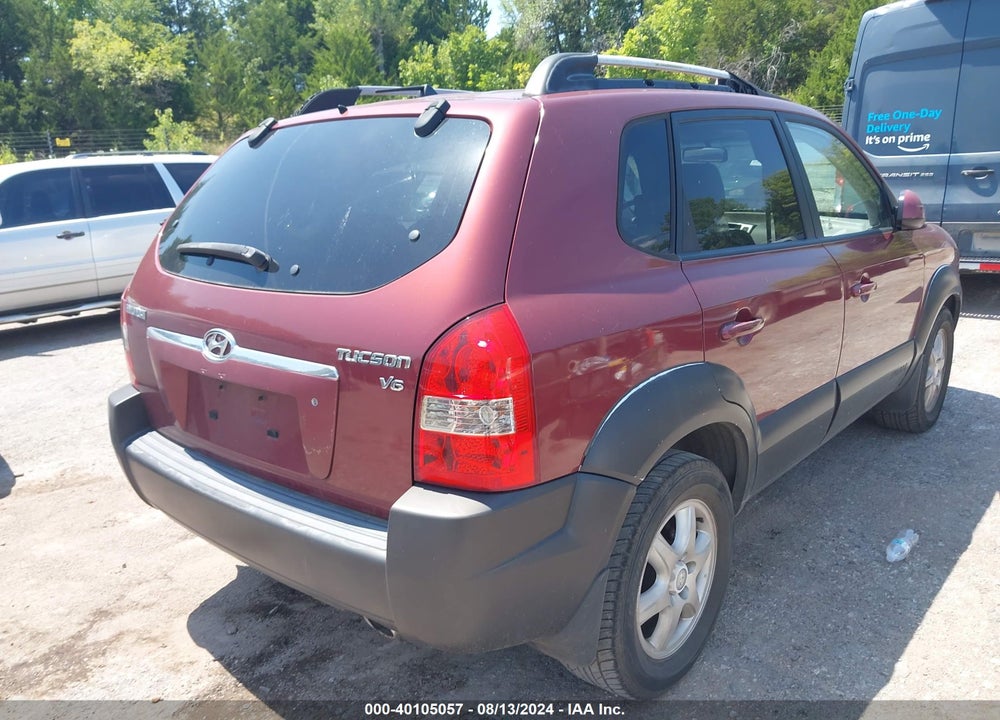 2005 HYUNDAI TUCSON GLS/LX VIN: KM8JN12D75U146290