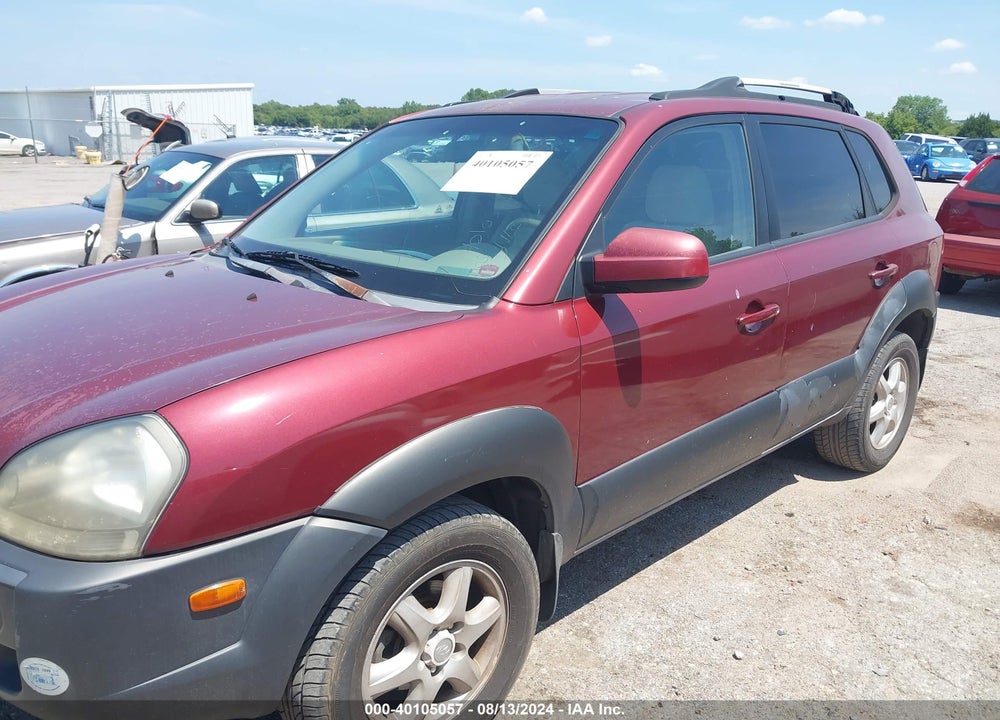 2005 HYUNDAI TUCSON GLS/LX VIN: KM8JN12D75U146290