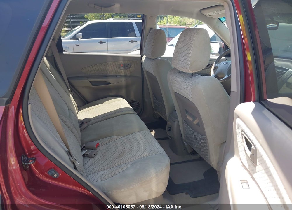 2005 HYUNDAI TUCSON GLS/LX VIN: KM8JN12D75U146290
