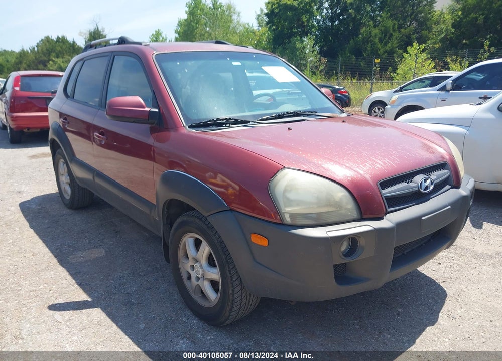 2005 HYUNDAI TUCSON GLS/LX VIN: KM8JN12D75U146290