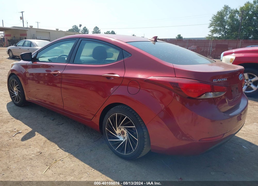 2015 HYUNDAI ELANTRA SE VIN: 5NPDH4AE6FH565862
