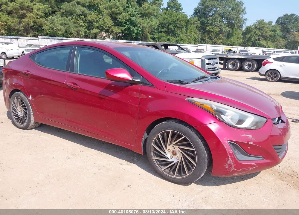 2015 HYUNDAI ELANTRA SE VIN: 5NPDH4AE6FH565862