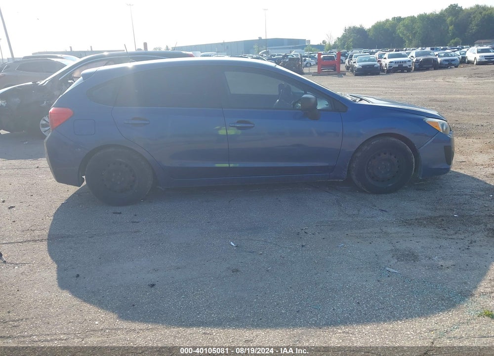 2012 SUBARU IMPREZA VIN: JF1GPAA65CH227540