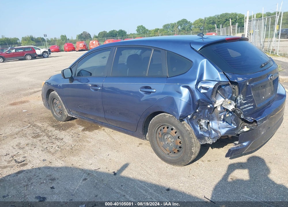 2012 SUBARU IMPREZA VIN: JF1GPAA65CH227540