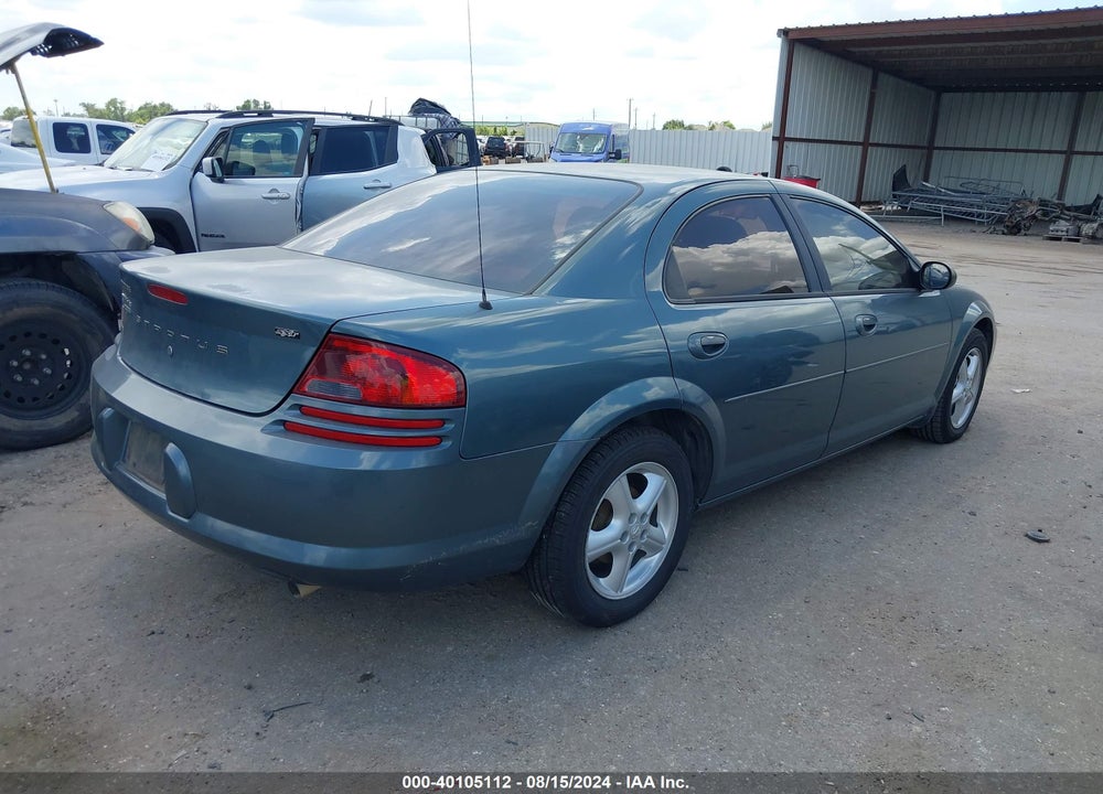 2005 DODGE STRATUS VIN: 1B3EL46R25N516933