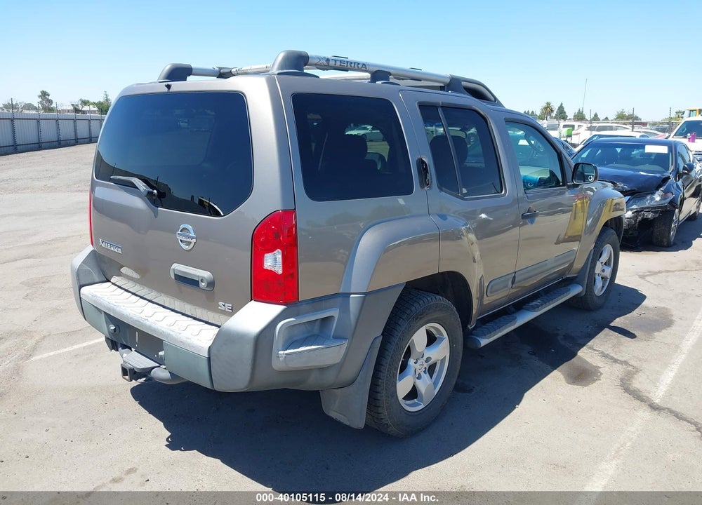 2006 NISSAN XTERRA SE VIN: 5N1AN08W06C535508