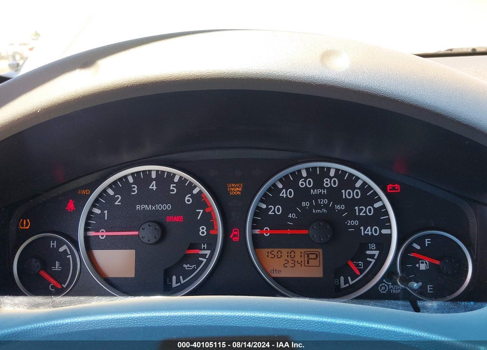 2006 NISSAN XTERRA SE VIN: 5N1AN08W06C535508