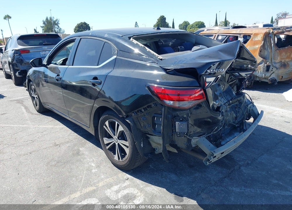 2021 NISSAN SENTRA SV XTRONIC CVT VIN: 3N1AB8CV3MY209901