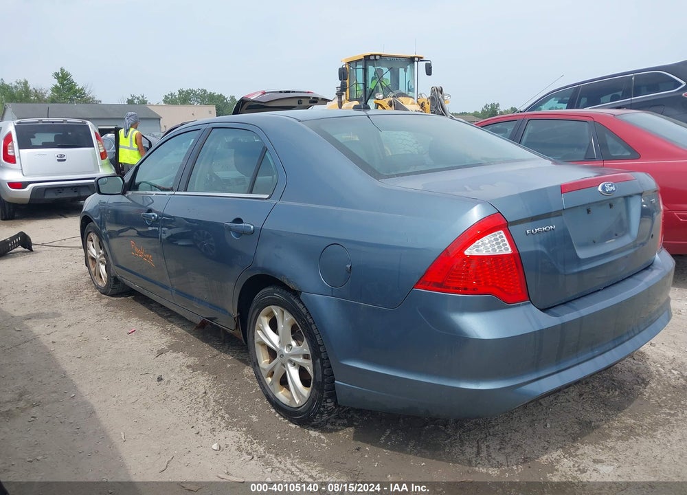2012 FORD FUSION SE VIN: 3FAHP0HA2CR114197