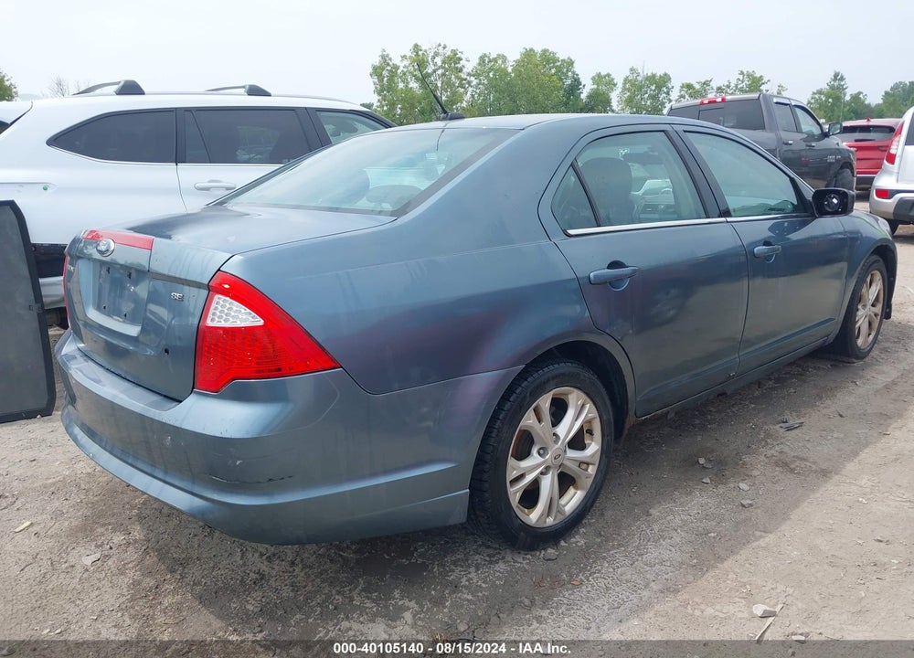 2012 FORD FUSION SE VIN: 3FAHP0HA2CR114197