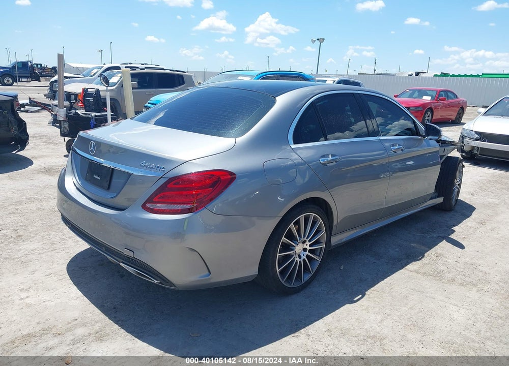 2015 MERCEDES-BENZ C 400 4MATIC VIN: 55SWF6GB0FU033866