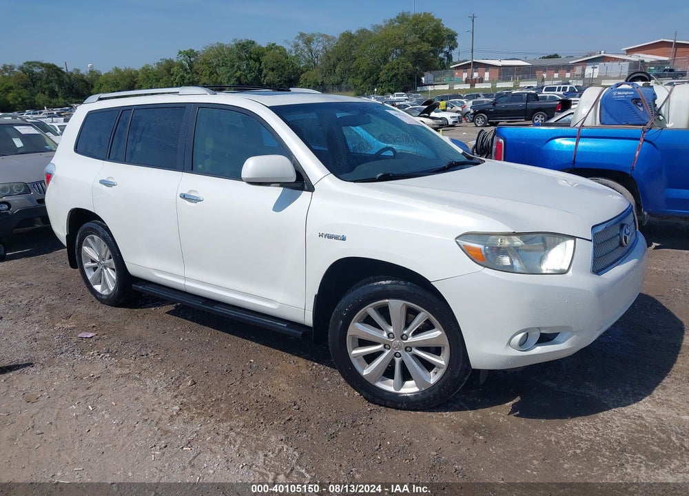 2008 TOYOTA HIGHLANDER HYBRID LIMITED VIN: JTEEW44A682014706