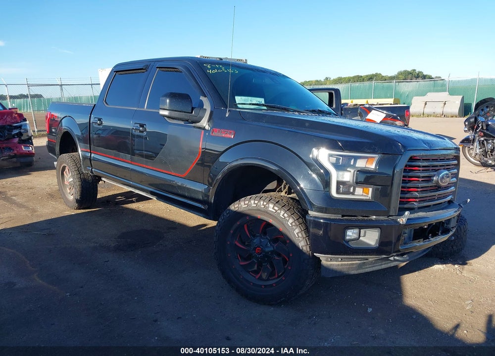 2017 FORD F-150 LARIAT VIN: 1FTEW1EF2HFB57688