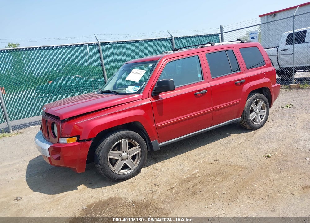 2007 JEEP PATRIOT LIMITED VIN: 1J8FF48W47D322547