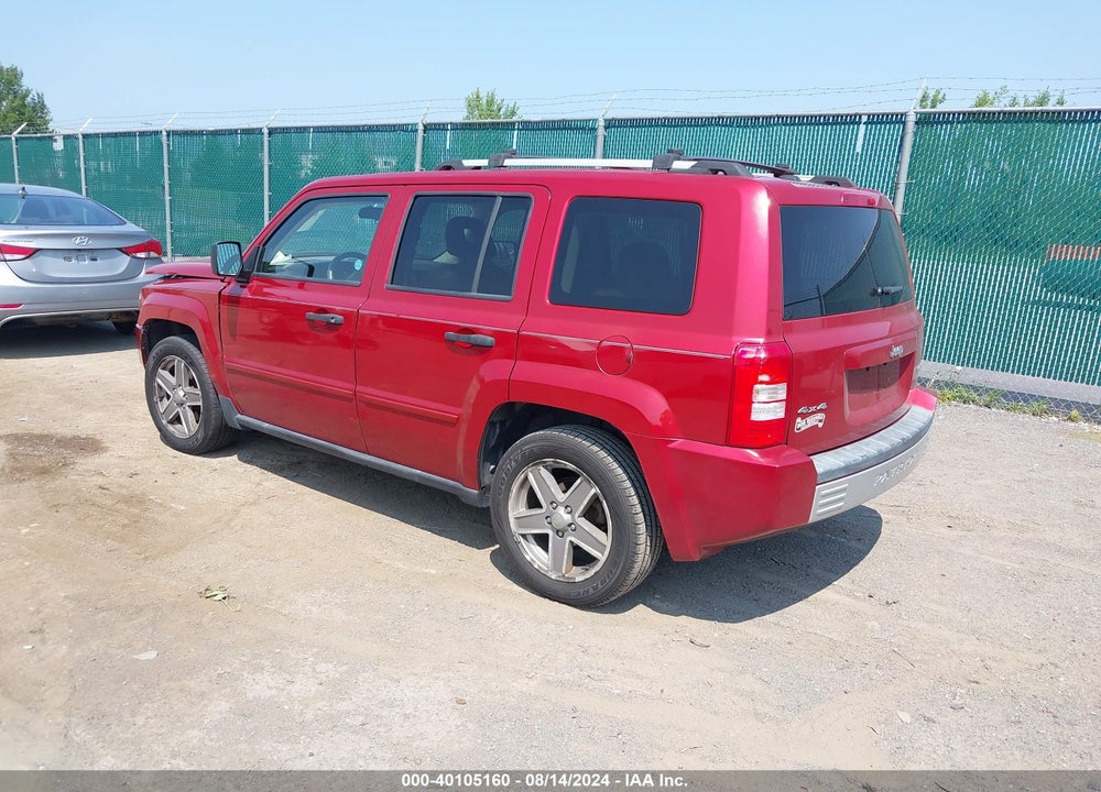2007 JEEP PATRIOT LIMITED VIN: 1J8FF48W47D322547