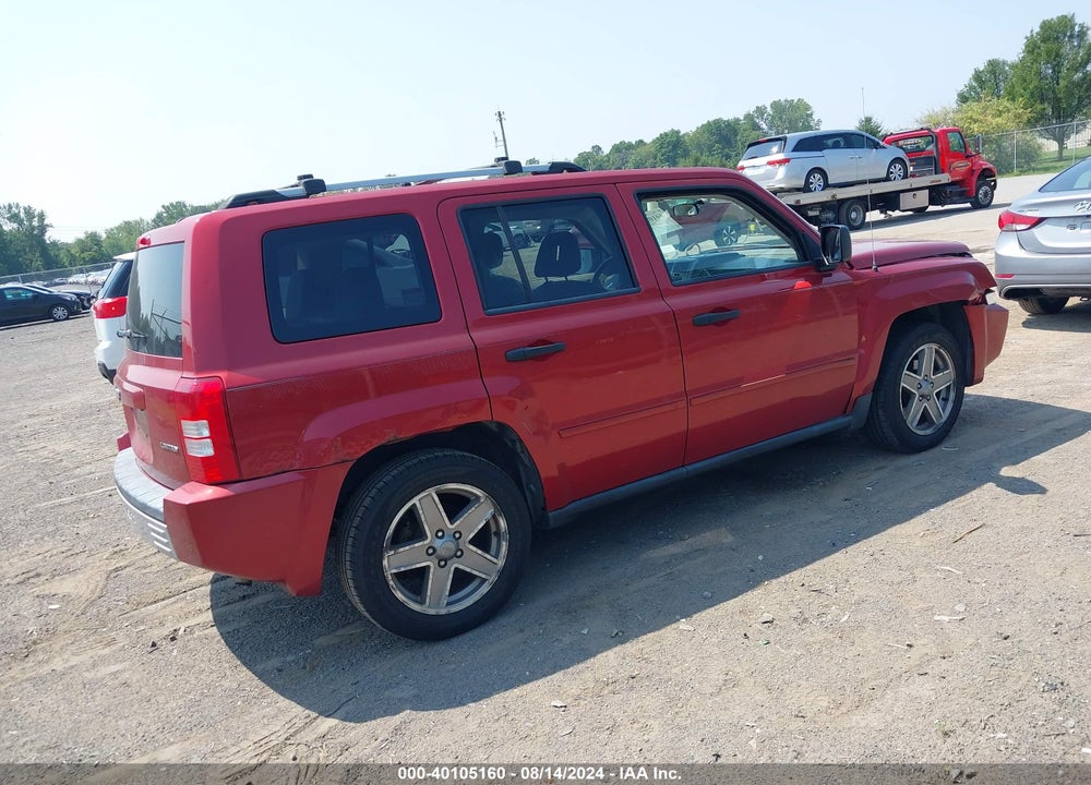 2007 JEEP PATRIOT LIMITED VIN: 1J8FF48W47D322547