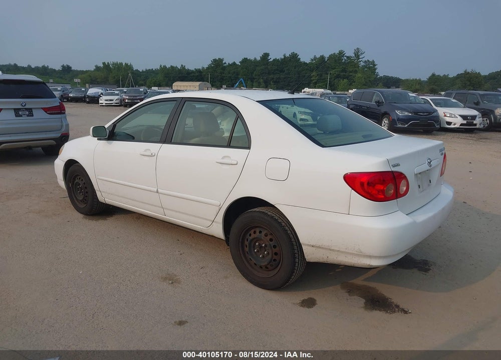 2006 TOYOTA COROLLA LE VIN: 2T1BR30E36C605611