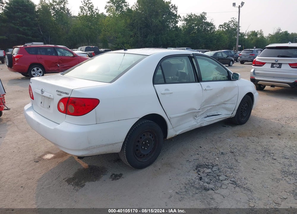 2006 TOYOTA COROLLA LE VIN: 2T1BR30E36C605611