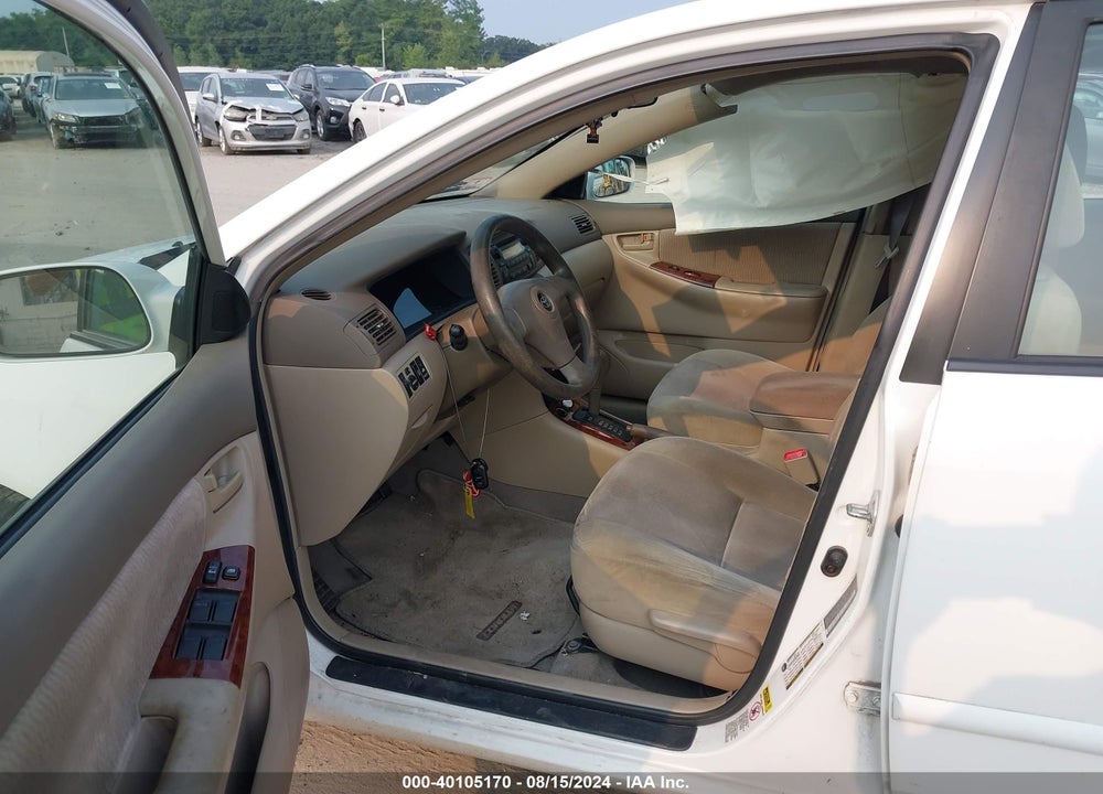 2006 TOYOTA COROLLA LE VIN: 2T1BR30E36C605611