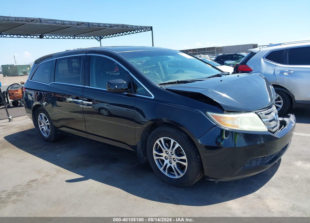 2011 HONDA ODYSSEY EX-L VIN: 5FNRL5H60BB080845