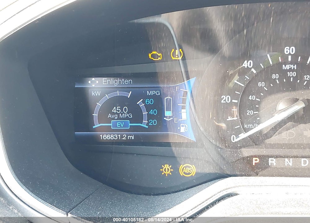 2013 FORD FUSION HYBRID SE VIN: 3FA6P0LU5DR144515