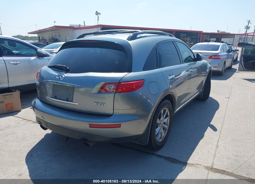 2008 INFINITI FX35 VIN: JNRAS08U78X103473