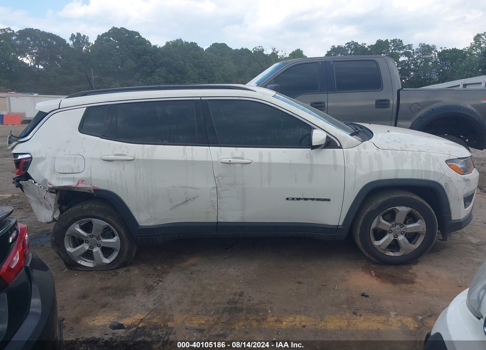 2018 JEEP COMPASS LATITUDE 4X4 VIN: 3C4NJDBBXJT314591