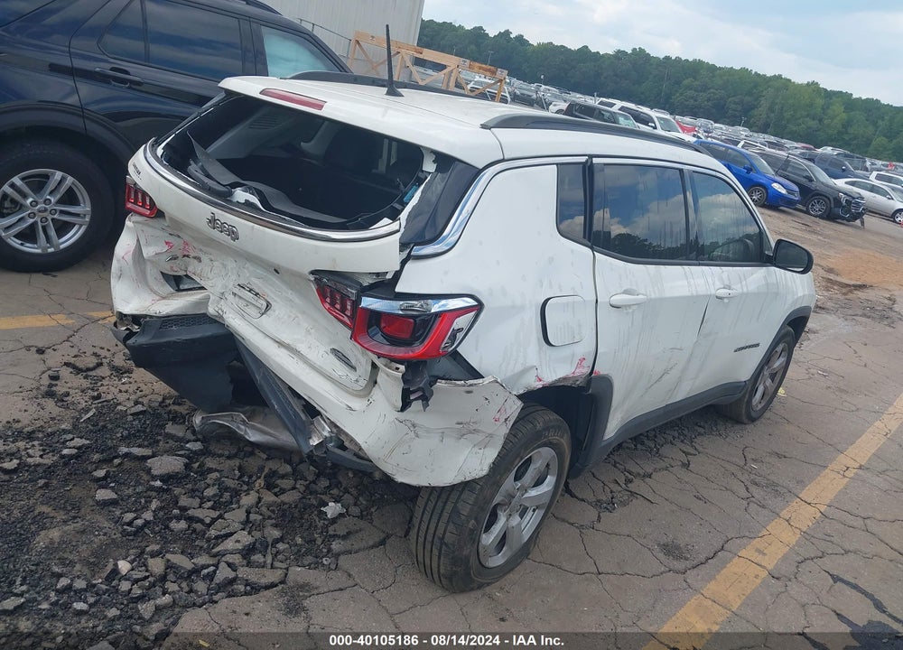 2018 JEEP COMPASS LATITUDE 4X4 VIN: 3C4NJDBBXJT314591