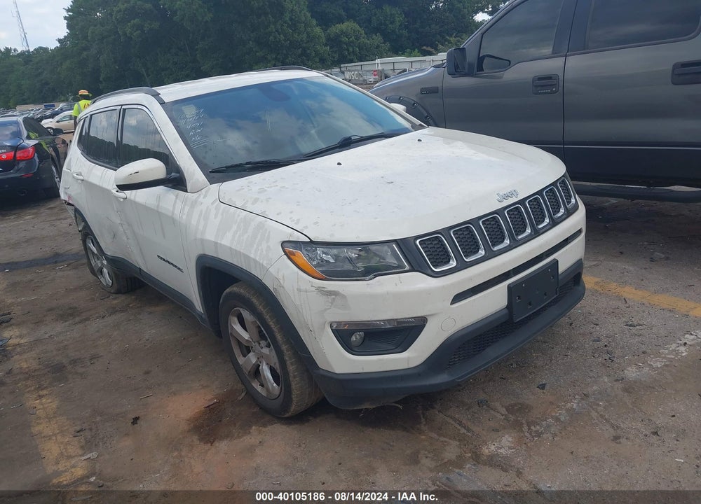 2018 JEEP COMPASS LATITUDE 4X4 VIN: 3C4NJDBBXJT314591