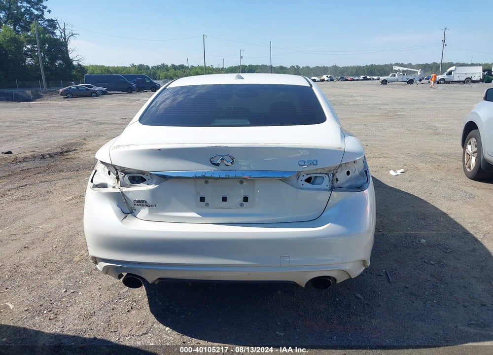 2018 INFINITI Q50 3.0T LUXE VIN: JN1EV7AR7JM610617